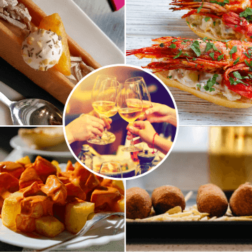 Moments of the best barcelona tapas tour