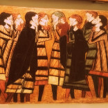 Gothic painting at the MNAC museum