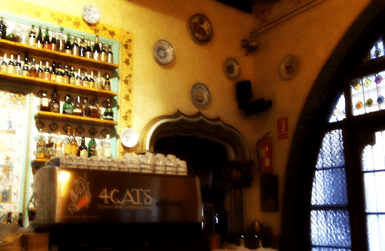 Modernist restaurant - Quatre Gats