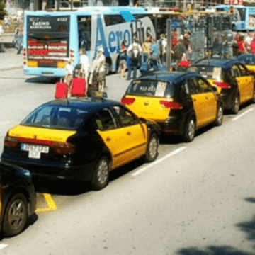 Taxis in Barcelona