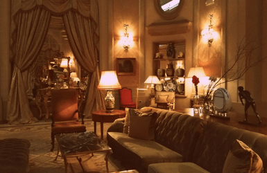 Lounge at the Hotel Palace