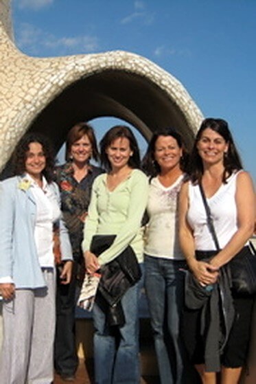 Ladies on our Complete Gaudi Tour