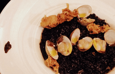 Traditional Catalan Food: Black rice