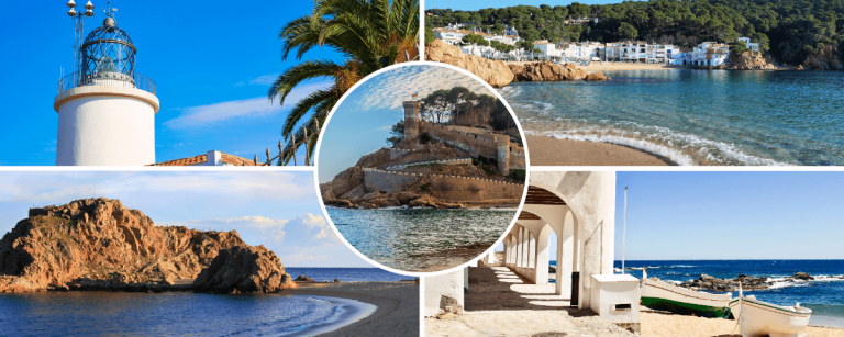 Images of our Costa Brava day trip from Barcelona