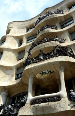Antoni Gaudi masterpieces: Casa Mila (La Pedrera)