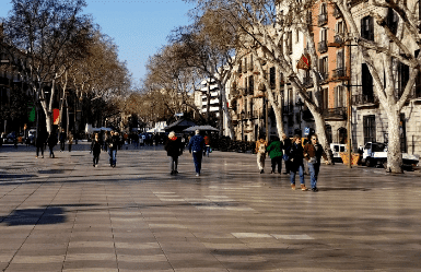 Street Tiles in Barcelona
