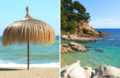Costa del Sol vs Costa Brava beaches