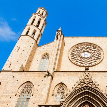 View of the Church of Santa Maria del Mar | Barcelona