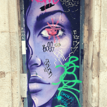 Piece by Bronik, one of the top barcelona street artists