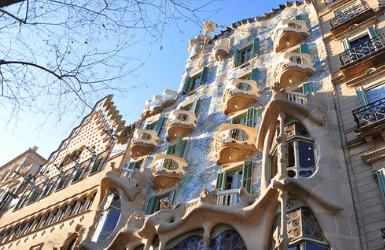 Casa Batllo, one of the best things to do in Barcelona in June