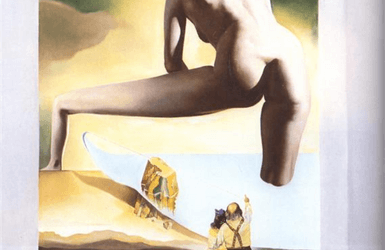 Gala by Salvador Dali, as Venus