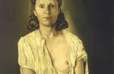 Galarina, one of the most realistic Salvador Dali wife's paintings