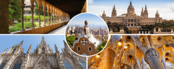 Images of our private 4 days Barcelona itinerary