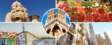 Sightseeing barcelona for two days